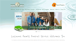 Desktop Screenshot of lacannefuneralhome.com